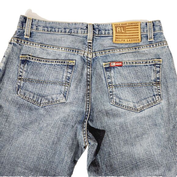 Ralph Lauren Jeans Womens Sz 6 Straight Leg Cropped Saturday Blue Denim Capri - Picture 6 of 13